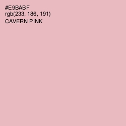 #E9BABF - Cavern Pink Color Image